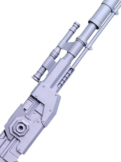 The Mandalorian Amban Phase-Pulse Blaster – 3D Printed Cosplay Prop – 1:1 Scale Plastic Toy