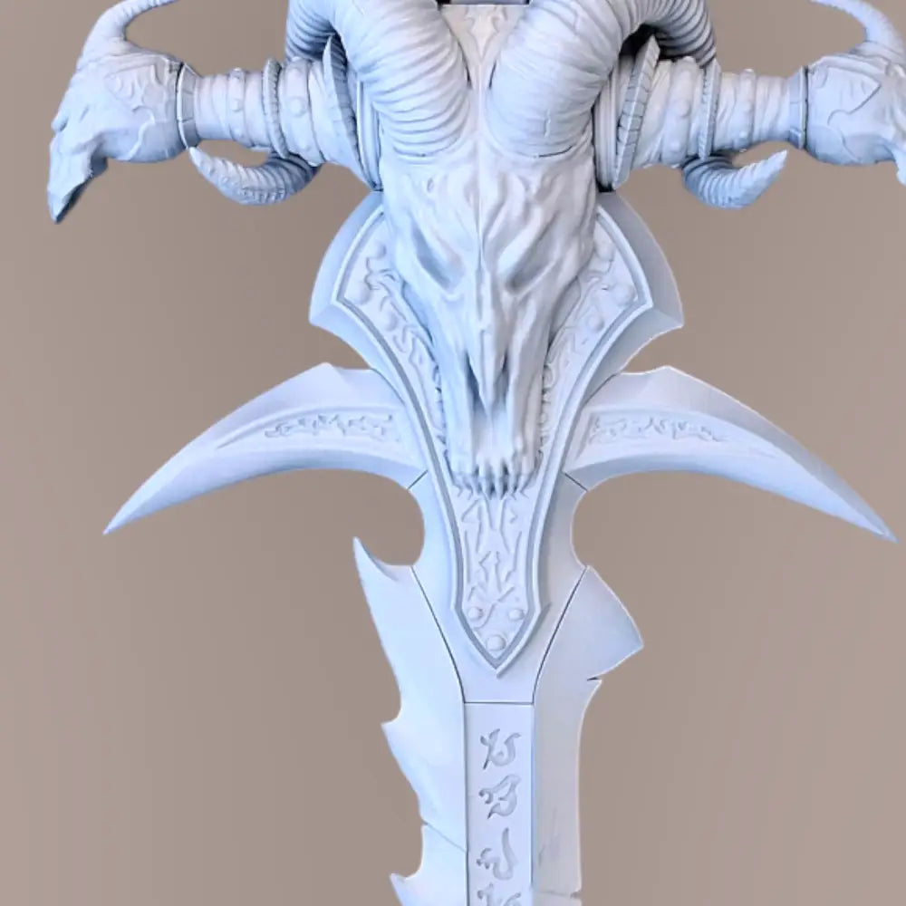Frostmourne – 3D Printed Plastic Toy WoW Cosplay Prop – 1:1 Scale