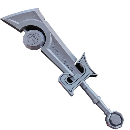 WoW Ashbringer Axe 1:1 Scale 120cm – 3D Printed Cosplay Prop – Plastic Toy
