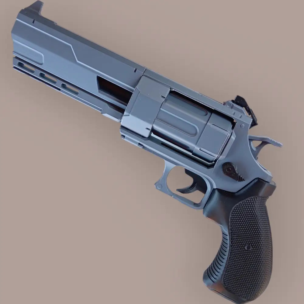 Alien Rogue Incursion Sci-Fi Revolver – 3D Printed Plastic Toy - Cosplay Prop – 1:1 Scale