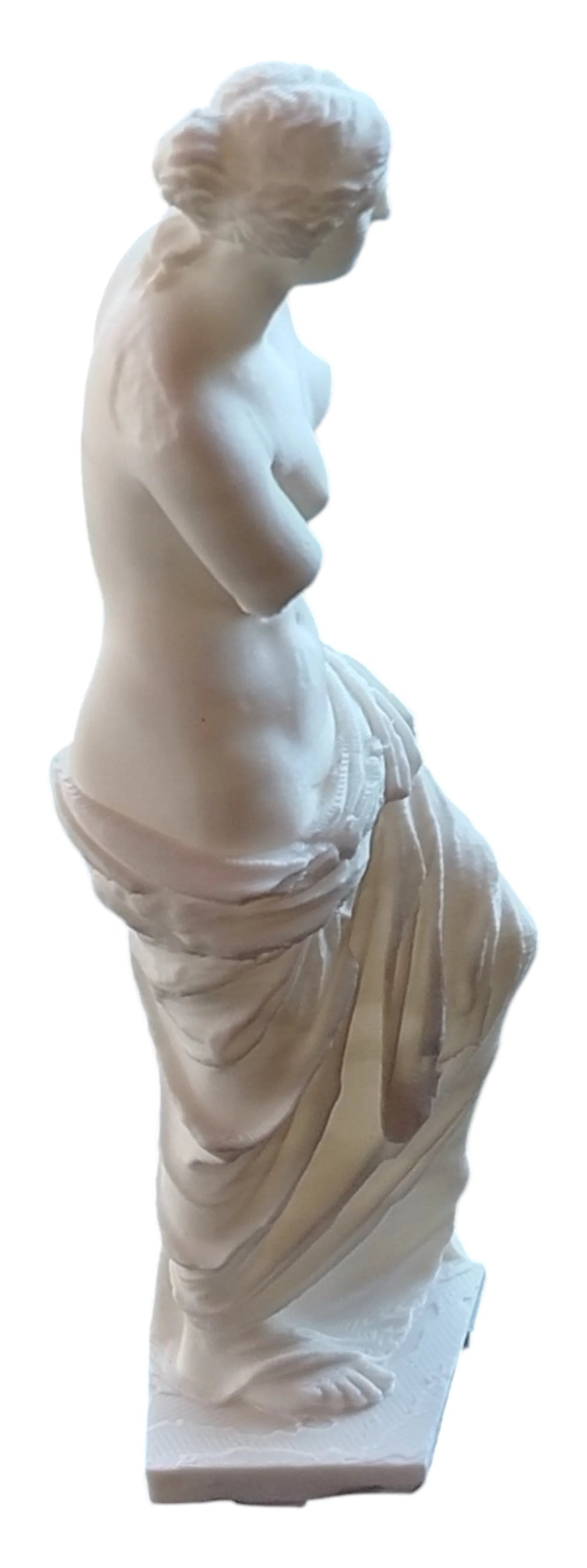 Venus de Milo – Detailed 3D Printed Statue – White PLA – 15 cm Replica