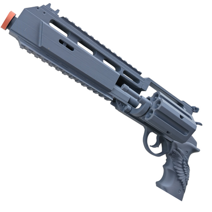 Resident Evil Requiem Revolver – 3D Printed Cosplay Prop – 1:1 Scale Plastic Toy