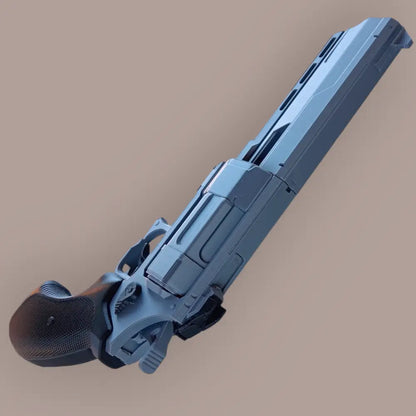 Alien Rogue Incursion Sci-Fi Revolver – 3D Printed Plastic Toy - Cosplay Prop – 1:1 Scale
