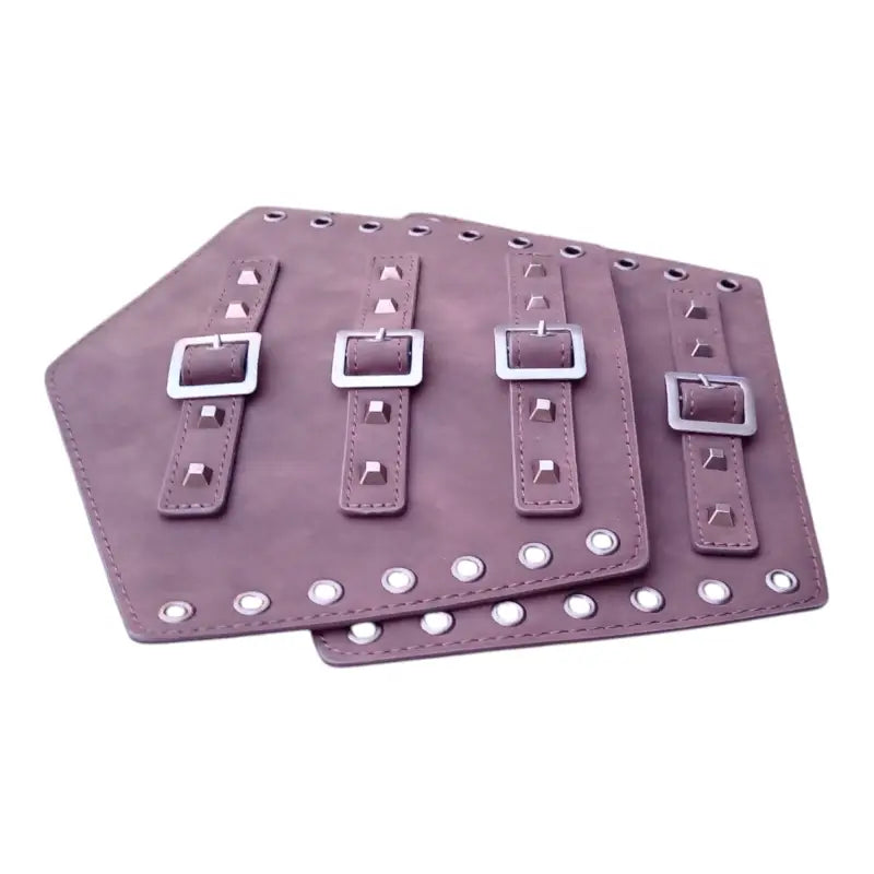 Medieval Wrist Cuffs - Faux Leather & PU – Fantasy Costume Anime Cosplay Prop