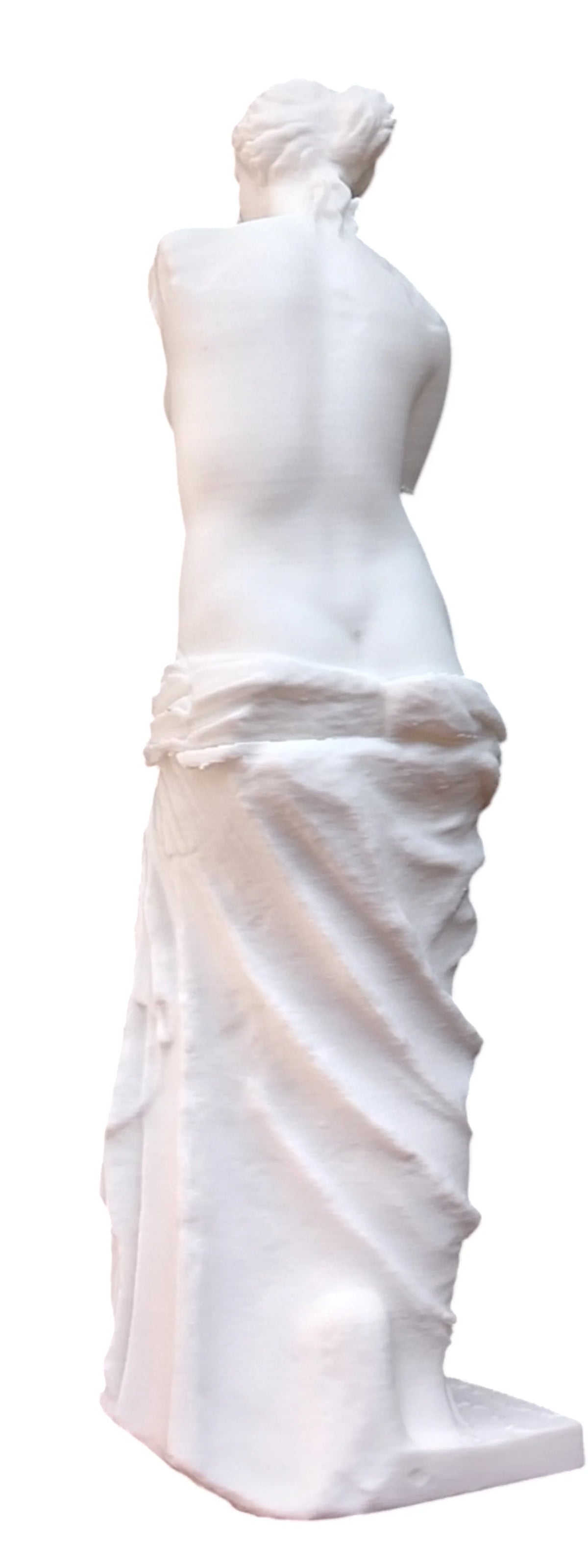 Venus de Milo – Detailed 3D Printed Statue – White PLA – 15 cm Replica
