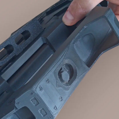 Fazertron - 3d Printed Far Cry : Blood Dragon Cosplay Prop 1:1 Scale