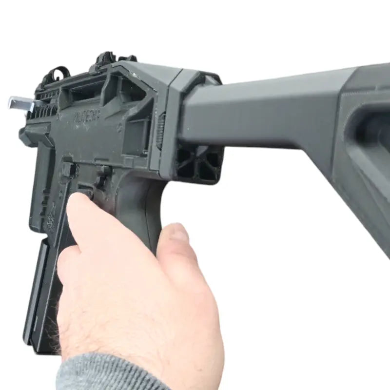 M221 Saratoga SMG - 3D Printed Cyberpunk 2077 Cosplay Prop 1:1 Scale Plastic Toy