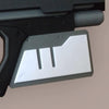 Cyberpunk Style 2 Sci-Fi Pistol – 3D Printed Cosplay Prop 1:1 Scale