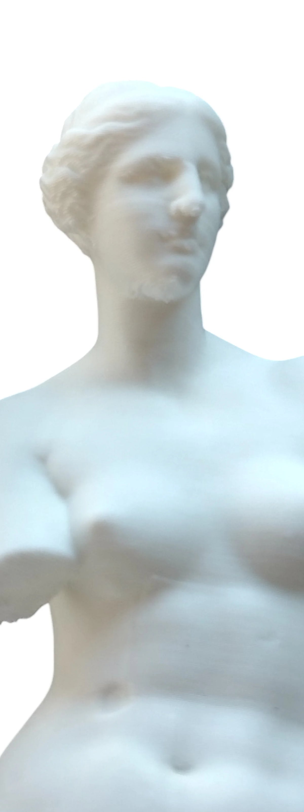 Venus de Milo – Detailed 3D Printed Statue – White PLA – 15 cm Replica