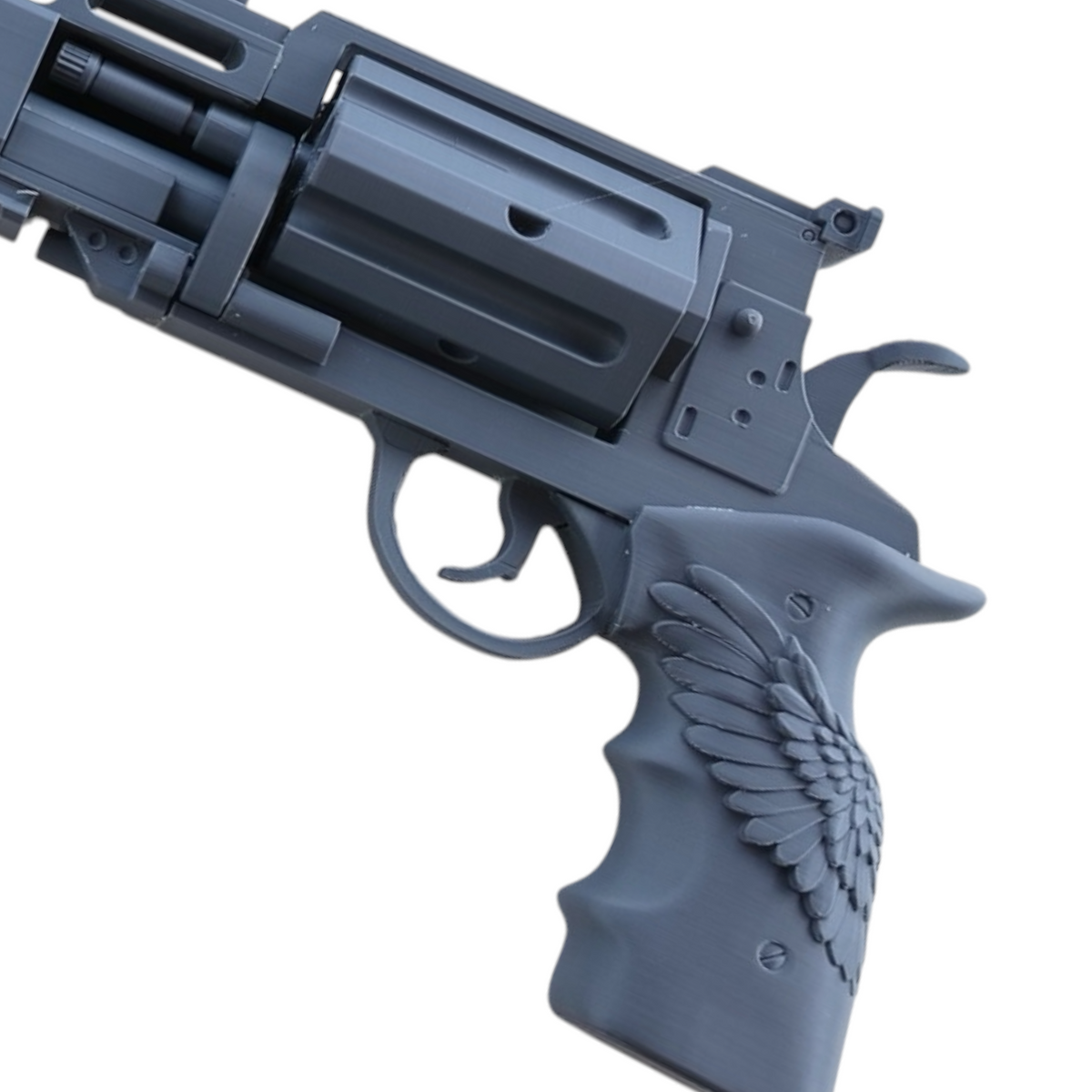 Resident Evil Requiem Revolver – 3D Printed Cosplay Prop – 1:1 Scale Plastic Toy