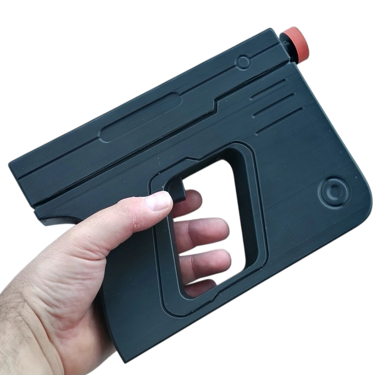 Violet's Auto Pistol – Ultraviolet – 3D Printed Toy Cosplay Prop – 1:1 Scale