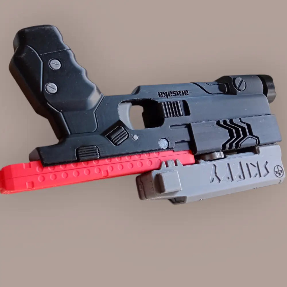 Skippy The Gun - 3D Printed Cyberpunk 2077 Cosplay Prop 1:1 Scale Plastic Toy