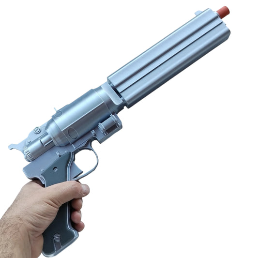 Anvil Handcannon Toy Pistol – 3D Printed ARC Raiders Cosplay Prop – 1:1 Scale
