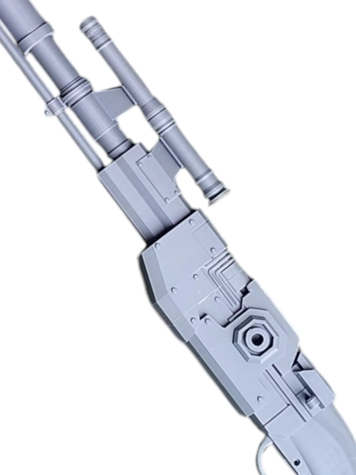 The Mandalorian Amban Phase-Pulse Blaster – 3D Printed Cosplay Prop – 1:1 Scale Plastic Toy