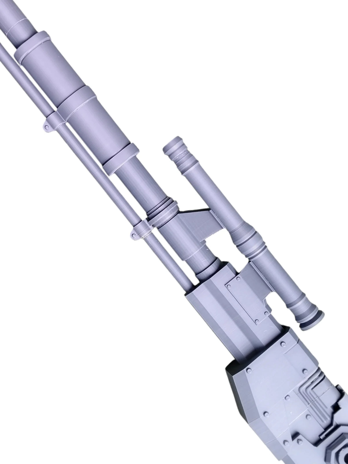 The Mandalorian Amban Phase-Pulse Blaster – 3D Printed Cosplay Prop – 1:1 Scale Plastic Toy