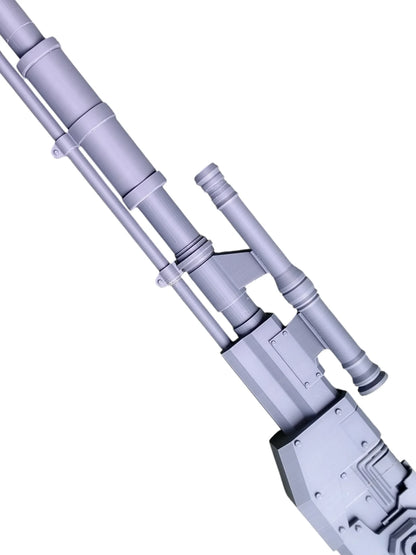 The Mandalorian Amban Phase-Pulse Blaster – 3D Printed Cosplay Prop – 1:1 Scale Plastic Toy