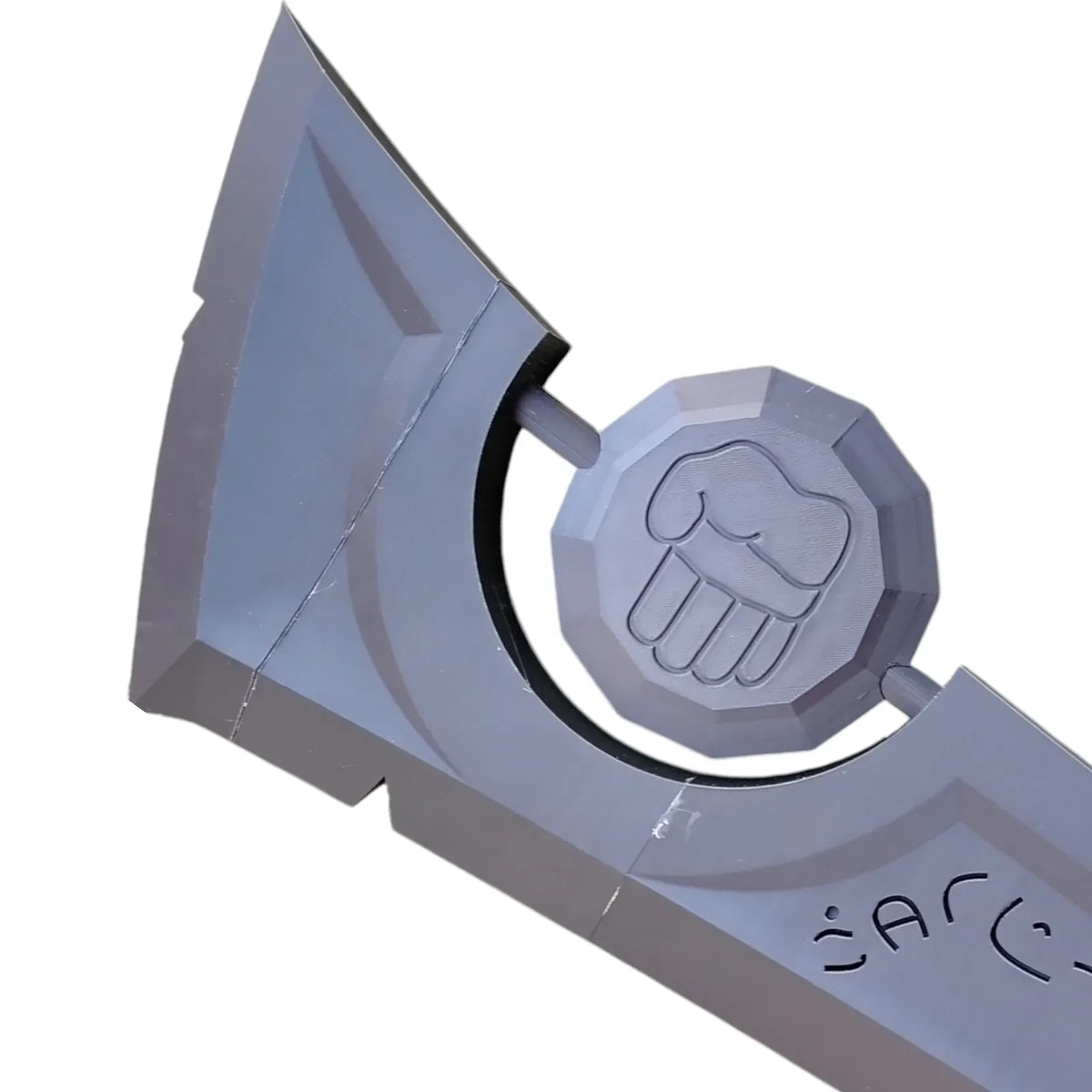 WoW Ashbringer Axe 1:1 Scale 120cm – 3D Printed Cosplay Prop – Plastic Toy