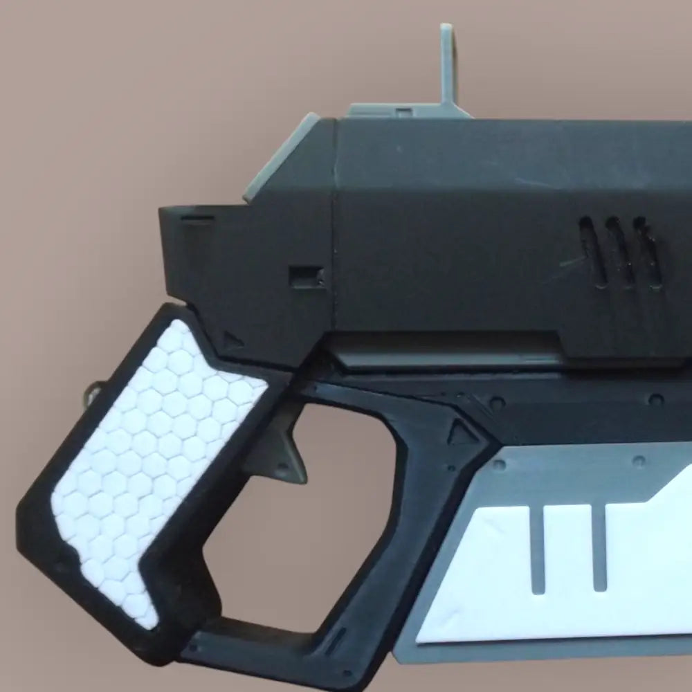 Cyberpunk Style 2 Sci-Fi Pistol – 3D Printed Cosplay Prop 1:1 Scale