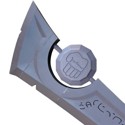 WoW Ashbringer Axe 1:1 Scale 120cm – 3D Printed Cosplay Prop – Plastic Toy
