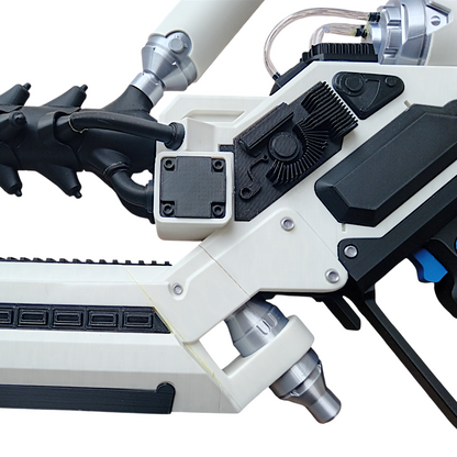 District 9 ARC Gun (Mulcher) – 3D Printed Movie Prop – 1:1 Scale Plastic Toy