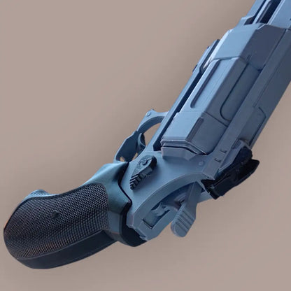 Alien Rogue Incursion Sci-Fi Revolver – 3D Printed Plastic Toy - Cosplay Prop – 1:1 Scale