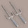 SAI Weapon – Raphael Ninja Turtle – 3D Printed Plastic Toy - Cosplay Prop – 1:1 Scale (Set of 2)