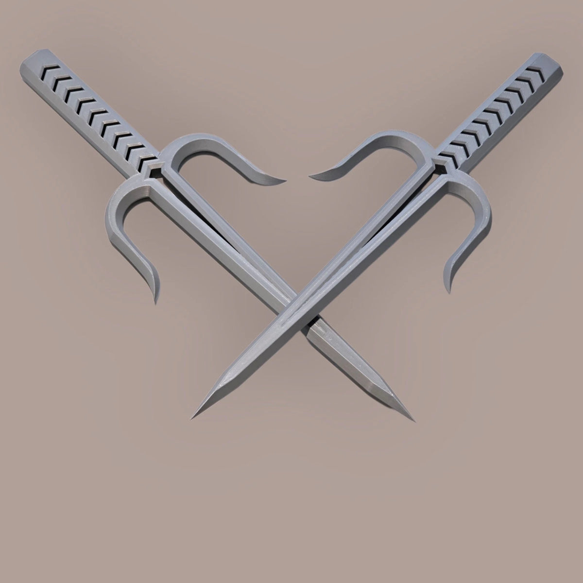 SAI Weapon – Raphael Ninja Turtle – 3D Printed Plastic Toy - Cosplay Prop – 1:1 Scale (Set of 2)