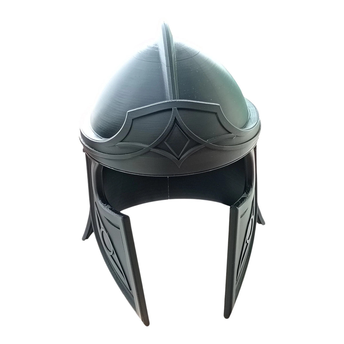 TES Imperial Helmet – 3D Printed Plastic Toy- Skyrim Cosplay Prop (1:1 Scale)