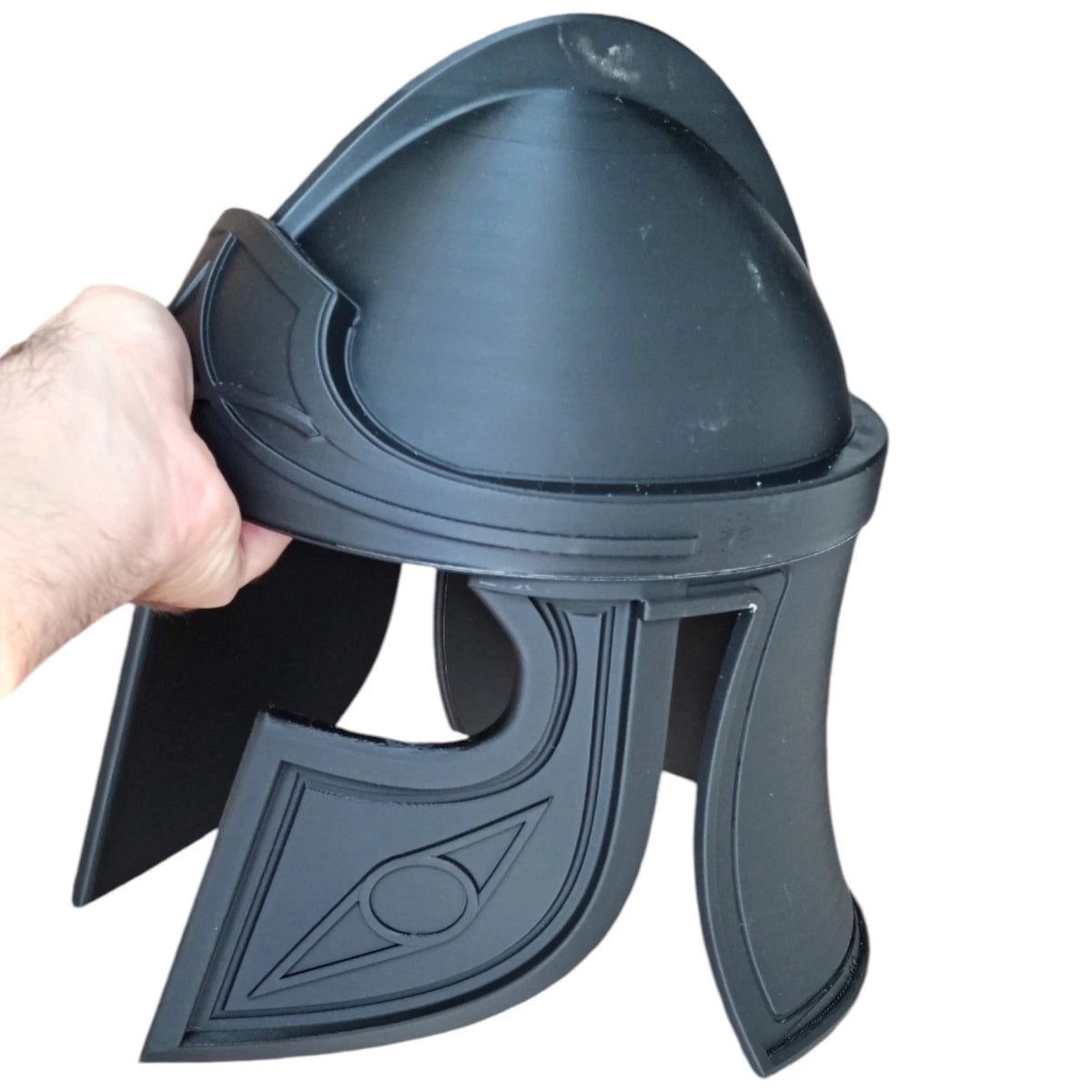 TES Imperial Helmet – 3D Printed Plastic Toy- Skyrim Cosplay Prop (1:1 Scale)